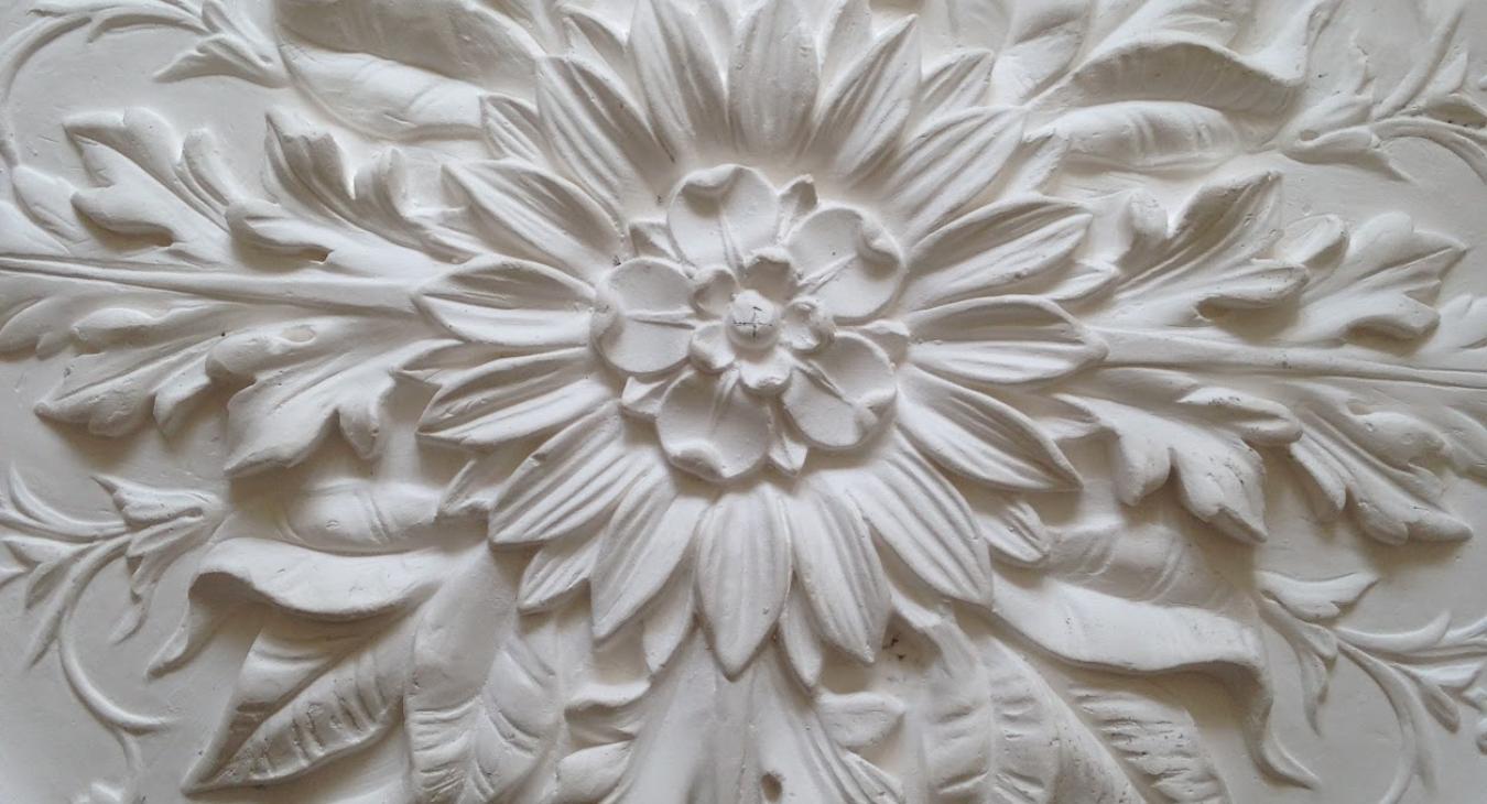 Plaster Ceiling Rose/Chandelier Install in Bristol