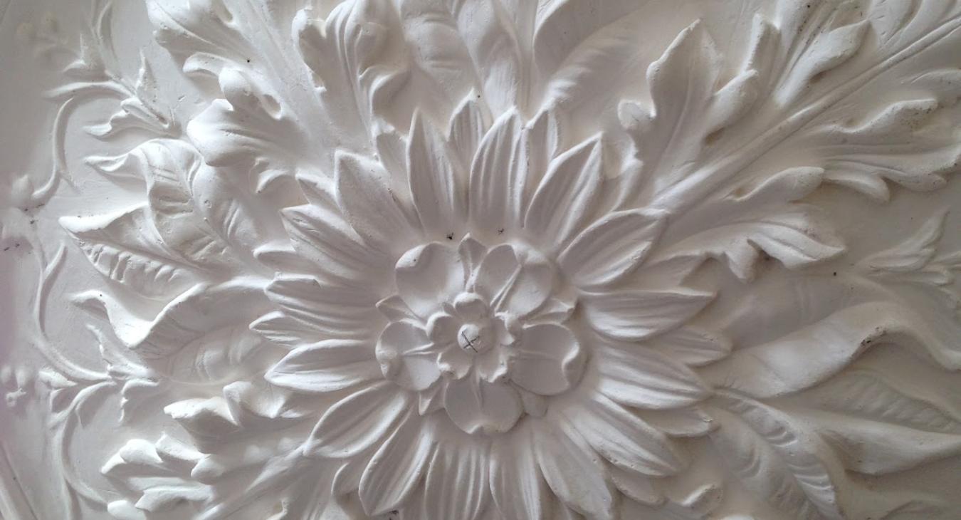 Plaster Ceiling Rose/Chandelier Install in Bristol